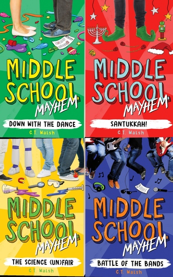 Middle School Mayhem Box Set Books 1-4 - Books 1-4 - cover