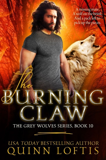 The Burning Claw - Book 10 of the Grey Wolves Series - cover