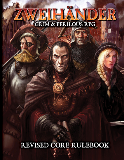 ZWEIHANDER Grim & Perilous RPG - Revised Core Rulebook - cover