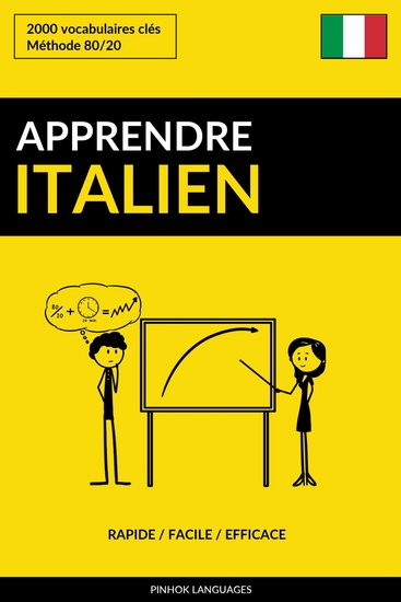 Apprendre l'italien - Rapide Facile Efficace - 2000 vocabulaires clés - cover