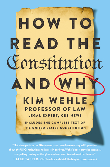 How to Read the Constitution--and Why - cover