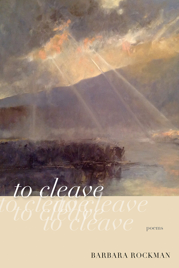 to cleave - poems - cover