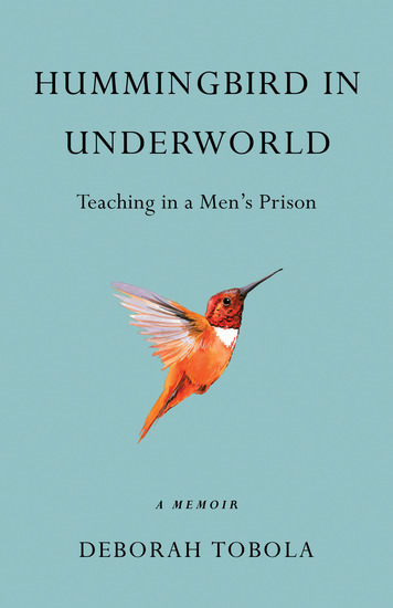 Hummingbird in Underworld - Teaching in a Men’s Prison A Memoir - cover