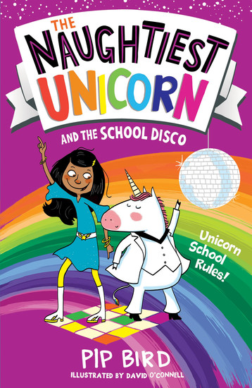 The Naughtiest Unicorn and the School Disco - cover