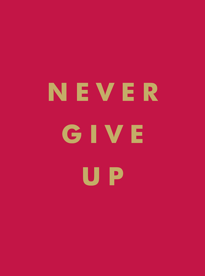 Never Give Up - Inspirational Quotes for Instant Motivation - cover