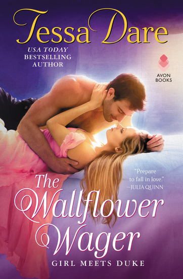 The Wallflower Wager - Girl Meets Duke - cover