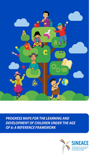 Progress maps for the learning and development of children under the age of 6 - A reference framework - cover