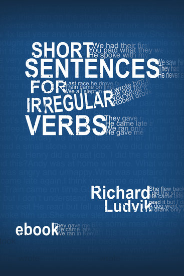 Short sentences for irregular verbs - cover