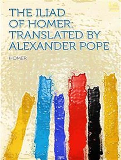 The Iliad of Homer - cover