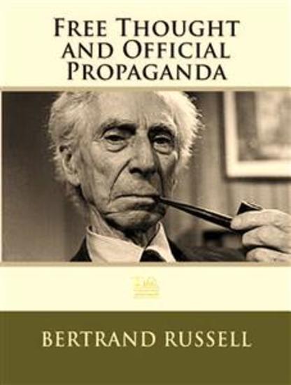 Free Thought and Official Propaganda - cover