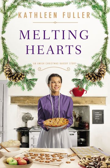 Melting Hearts - An Amish Christmas Bakery Story - cover