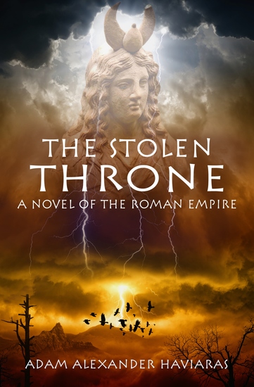 The Stolen Throne - A Novel of the Roman Empire - cover