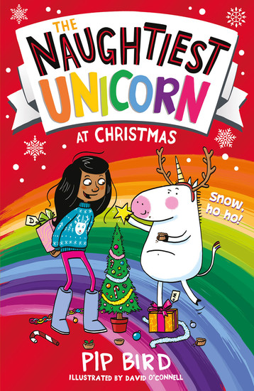 The Naughtiest Unicorn at Christmas - cover