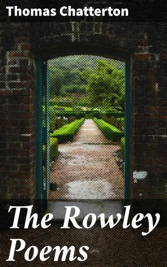 The Rowley Poems - cover