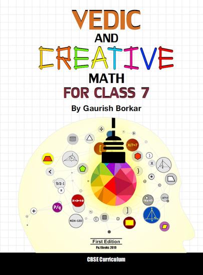 Vedic and Creative Math for 7th - Vedic Math #5 - cover