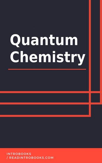 Quantum Chemistry - cover