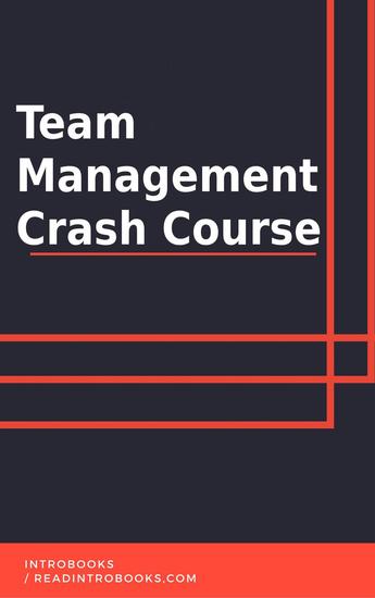 Team Management Crash Course - cover