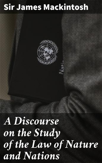 A Discourse on the Study of the Law of Nature and Nations - cover