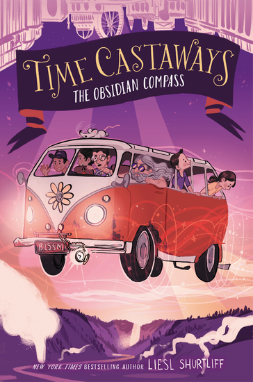 Time Castaways #2: The Obsidian Compass - cover