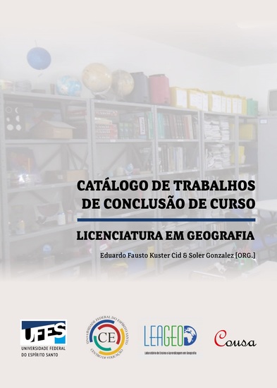 Catálogo de trabalhos de conclusão de curso - Licenciatura em geografia - cover