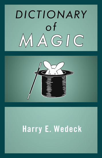 Dictionary of Magic - cover