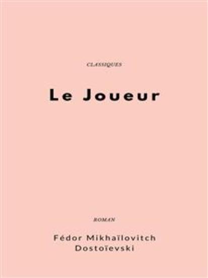 Le Joueur - cover