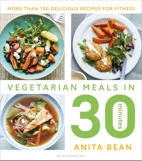 Vegetarian Meals in 30 Minutes - More than 100 delicious recipes for fitness - cover