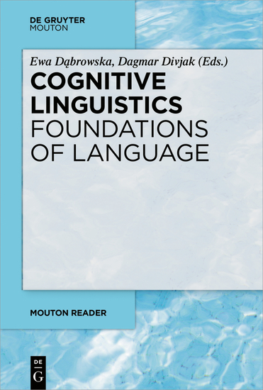 Cognitive Linguistics - Foundations of Language - cover