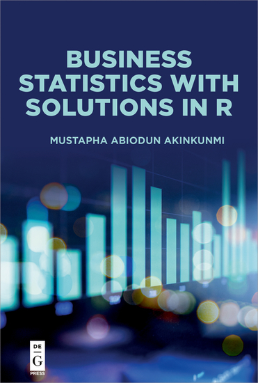 Business Statistics with Solutions in R - cover