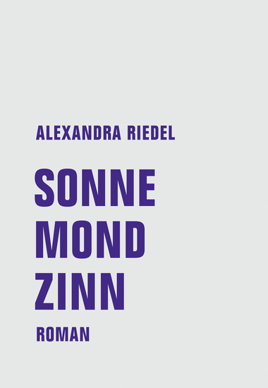 Sonne Mond Zinn - Roman - cover