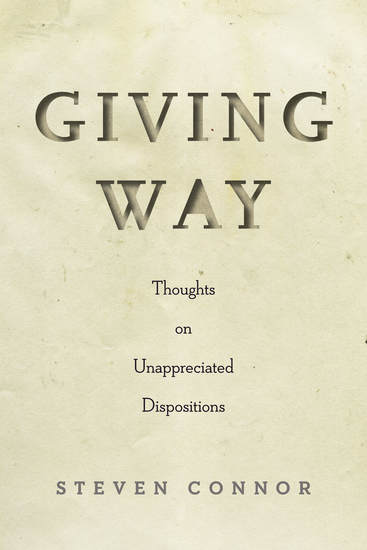 Giving Way - Thoughts on Unappreciated Dispositions - cover