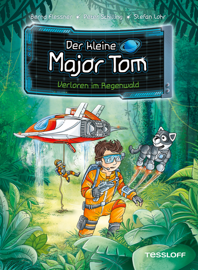 Der kleine Major Tom Band 8: Verloren im Regenwald - cover