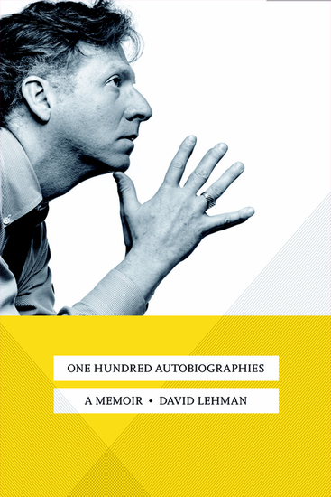 One Hundred Autobiographies - A Memoir - cover