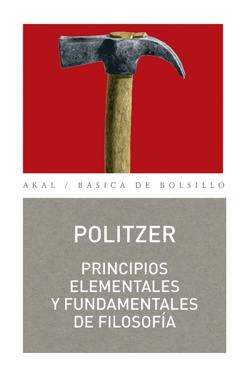 Principios elementales y fundamentales de filosofía - cover