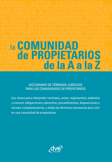 La comunidad de propietarios de la A a la Z - cover