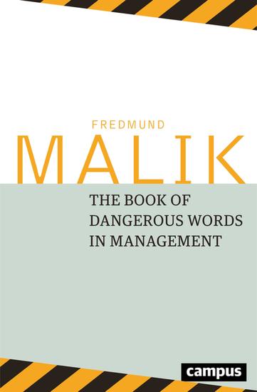 The Book of Dangerous Words in Management - cover
