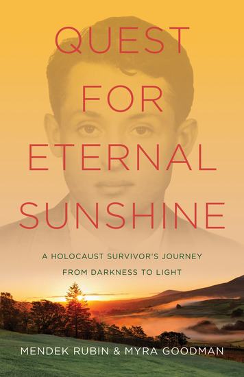 Quest for Eternal Sunshine - A Holocaust Survivor’s Journey from Darkness to Light - cover