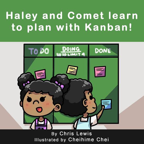 Haley and Comet Learn to Plan with Kanban! - cover