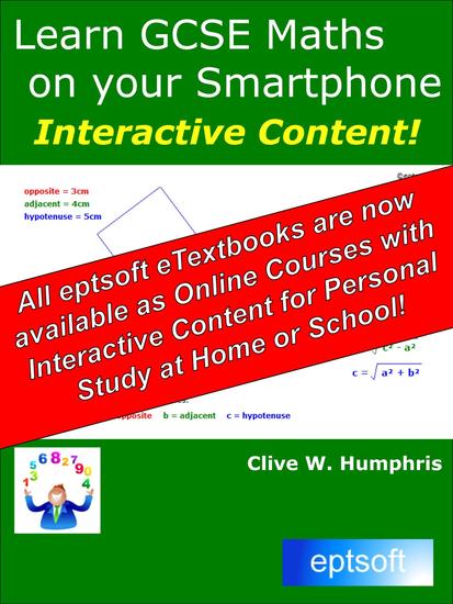 Learn GCSE Maths on your Smartphone - cover