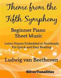 Theme from the Fifth Symphony Beginner Piano Sheet Music