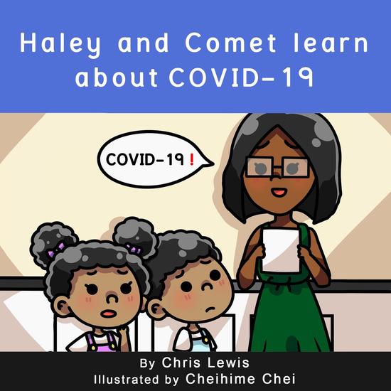 Haley and Comet Learn About COVID-19 - cover