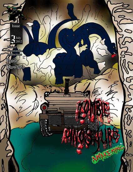 Zombie Dinosaurs Awakening Issue #3 - Zombie Dinosaurs Awakening #3 - cover