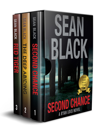 3 Ryan Lock Crime Thrillers: Second Chance; Red Tiger; The Deep Abiding - cover