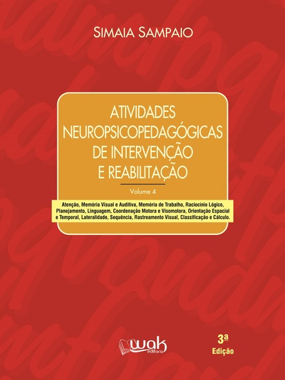 Atividades neuropsicopedagógicas de intervenção e reabilitação - cover