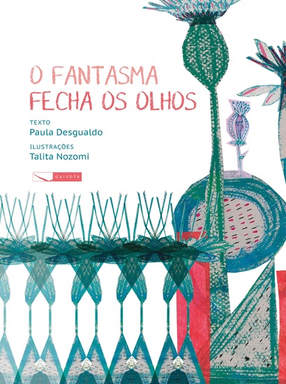 O fantasma fecha os olhos - cover