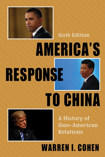 America's Response to China - A History of Sino-American Relations - cover
