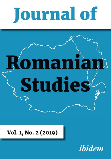 Journal of Romanian Studies - Volume 1 No 2 (2019) - cover