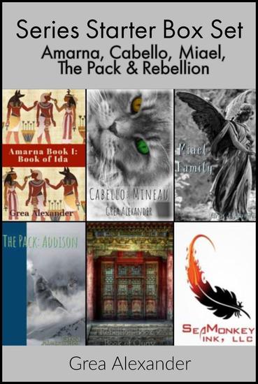 Series Starter Box Set: Amarna Cabello Miael The Pack & Rebellion - Series Starters - cover