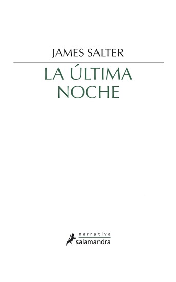 La última noche - cover