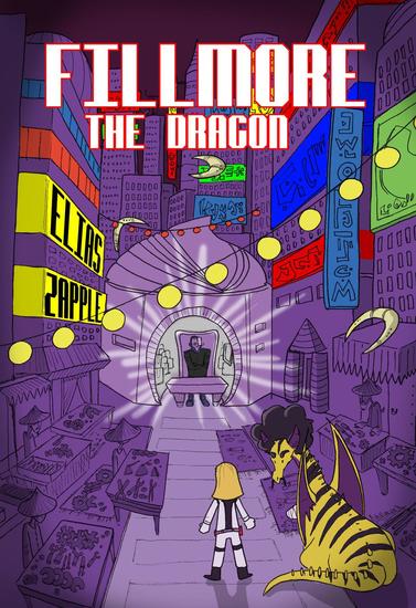 Fillmore the Dragon - Jellybean the Dragon Stories American-English Edition #3 - cover
